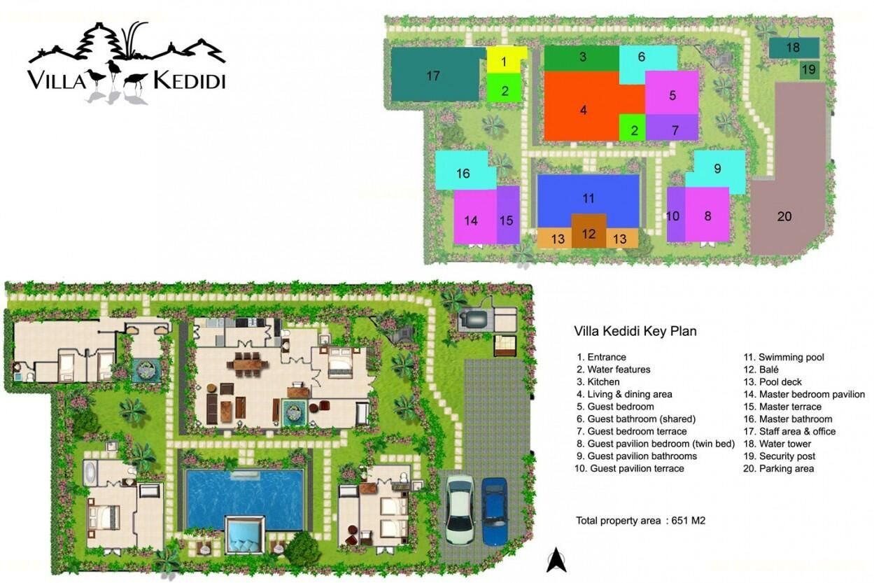 Villa Kedidi Floor Plan