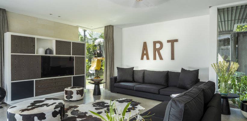 Villa Issi, Living room area