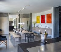 Villa Issi, Zona de comedor