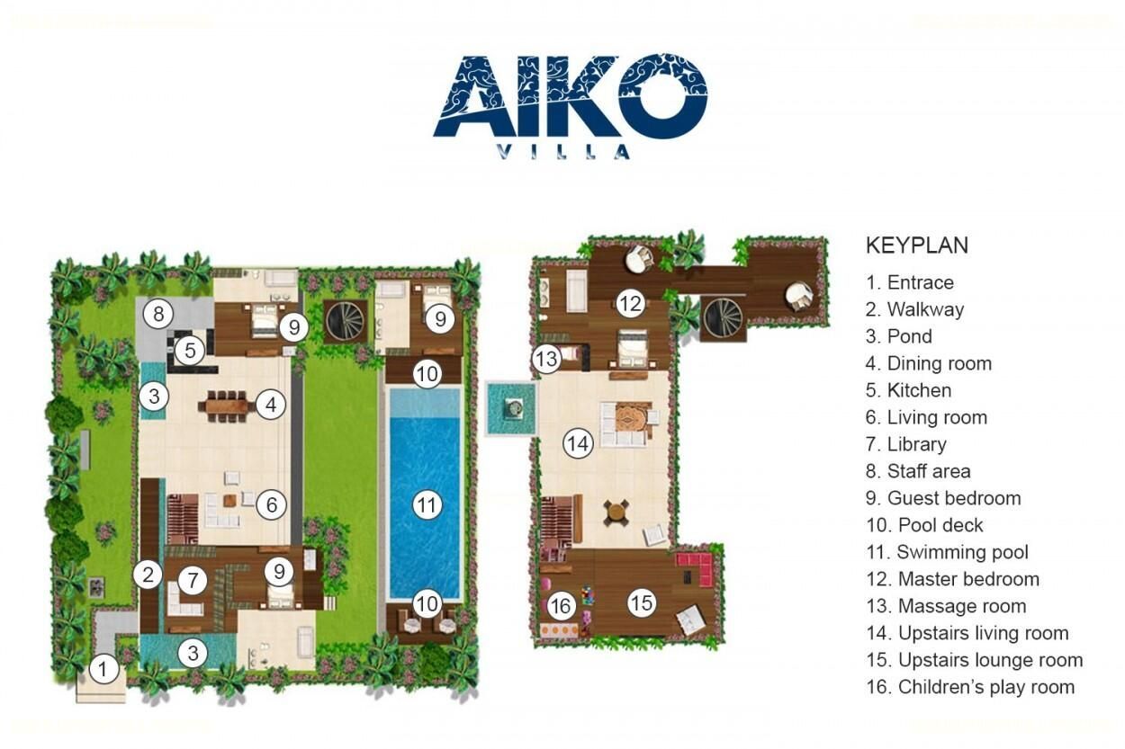 Villa Aiko Plan